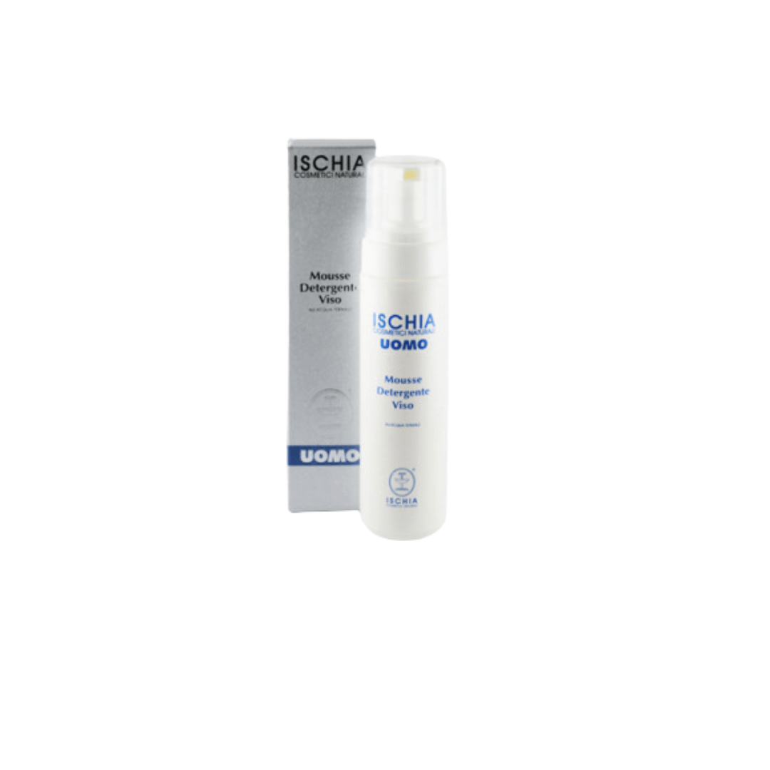 Mousse Detergente Viso all'acqua termale uomo 200 ml - ISCHIA - La Cosmesi