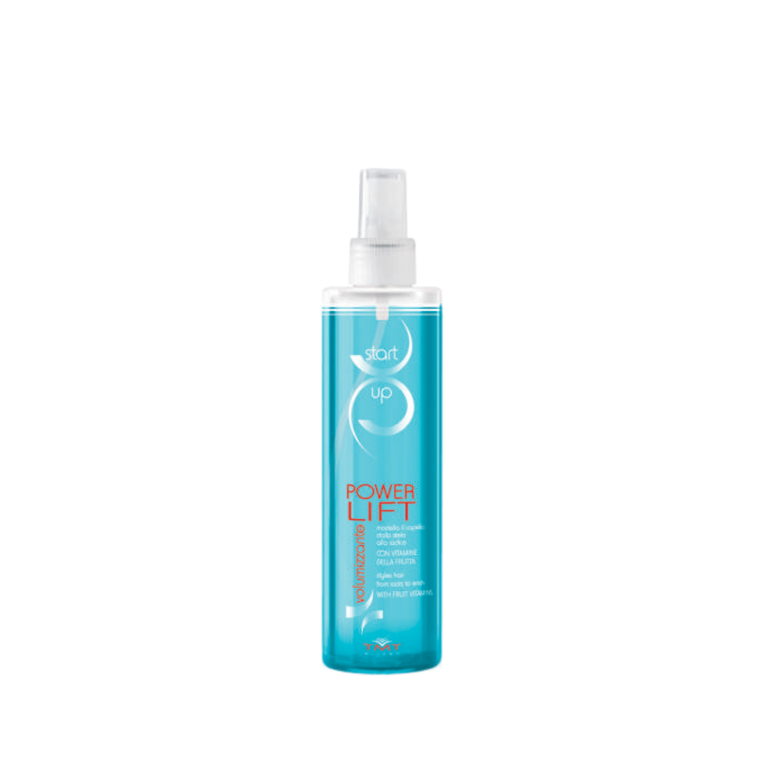 Flacone cilindrico di prodotto volumizzante e modellante da 200ml.
