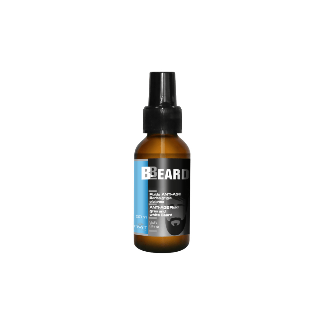 B.Beard fluido anti - age antigiallo per barbe chiare con olio di argan 50ml - TMT MILANO - La Cosmesi