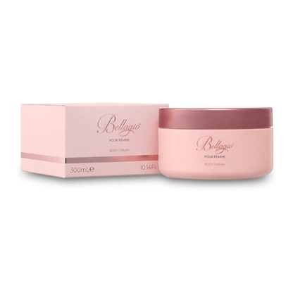 Bellagio Pour Femme Body Cream - Crema Corpo Donna 300ml - DIAMOND INTERNETIONAL - La Cosmesi