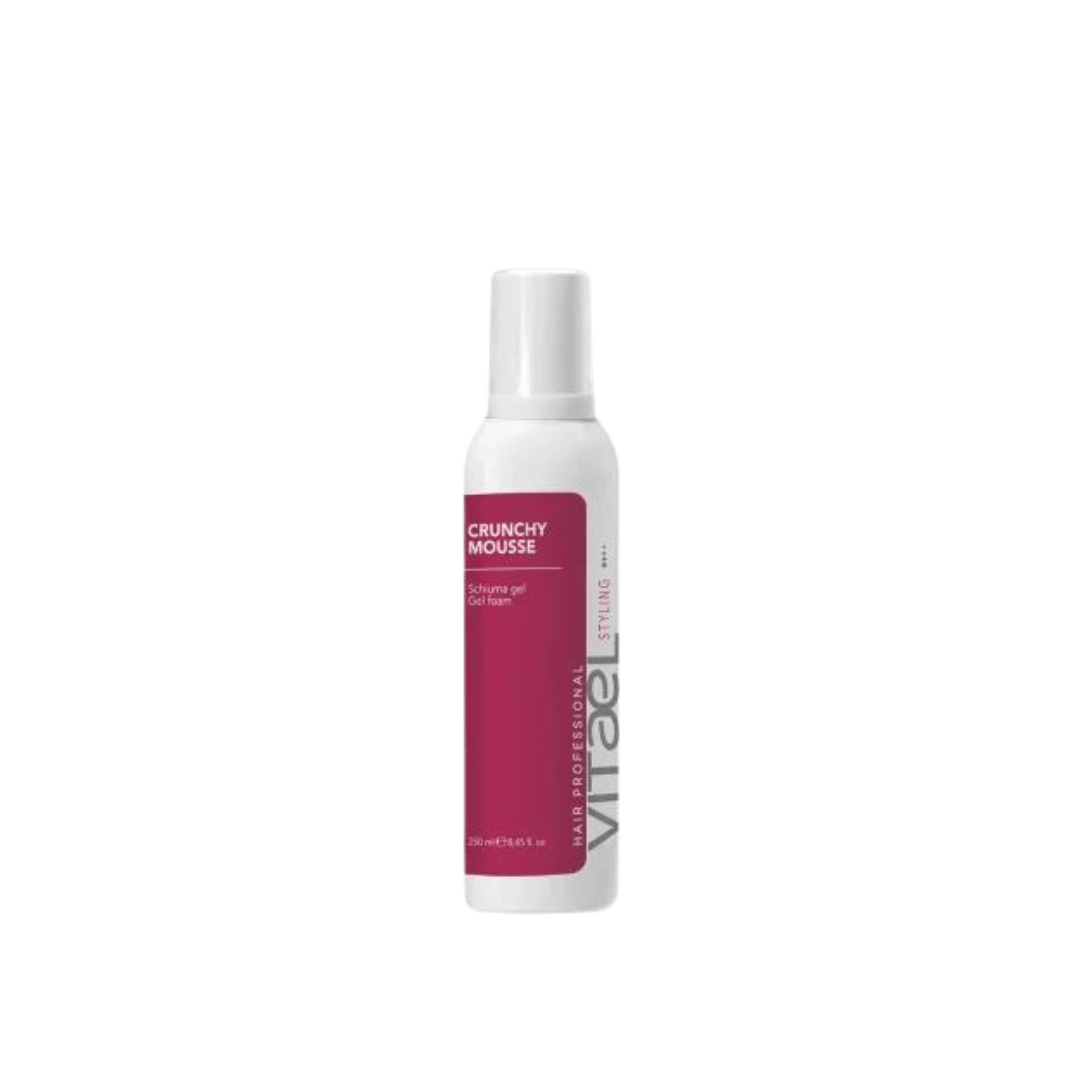 Chrunchy mousse a fissaggio medio 250ml - VITAEL - La Cosmesi