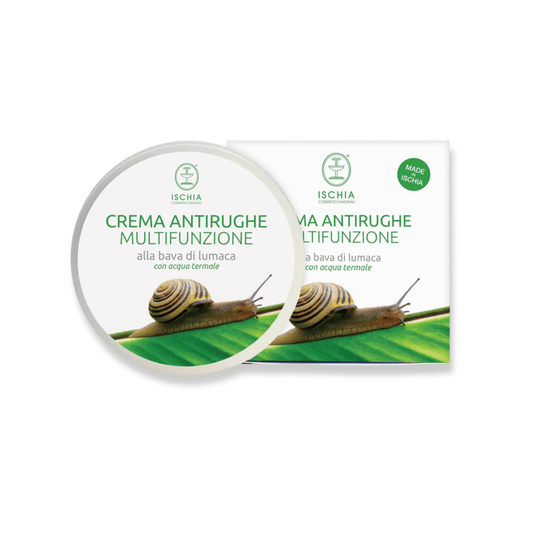 Crema Antirughe Multifunzione alla Bava di Lumaca - ISCHIA - La Cosmesi