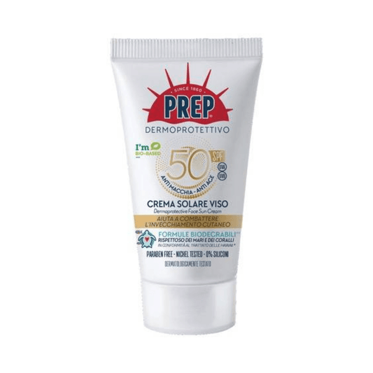 Crema solare viso 50 SPF - Dermoprotettivo 50ml - PREP - La Cosmesi