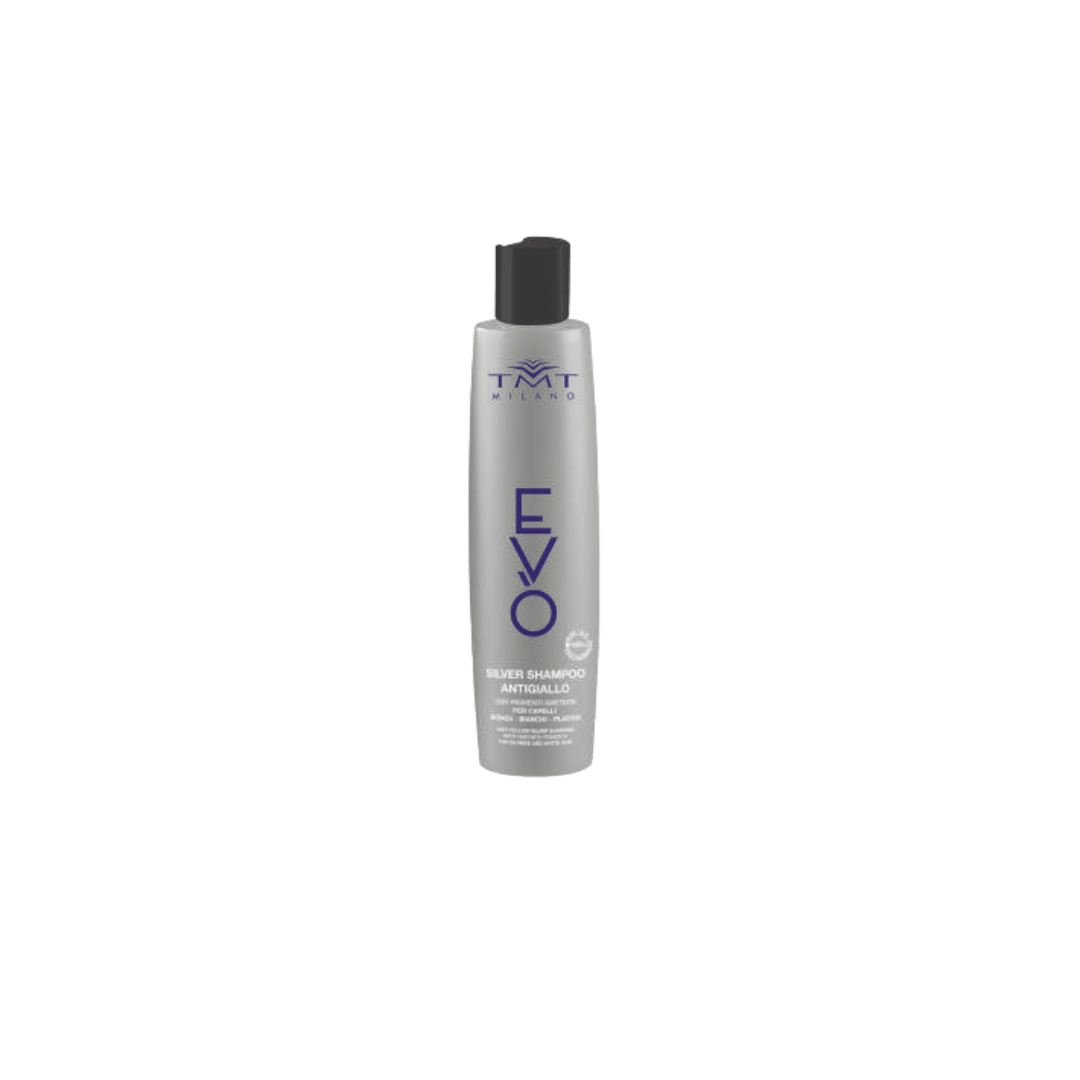 Evò Professional Silver shampoo antigiallo con pigmenti di ametista 300/1000ml - TMT MILANO - La Cosmesi