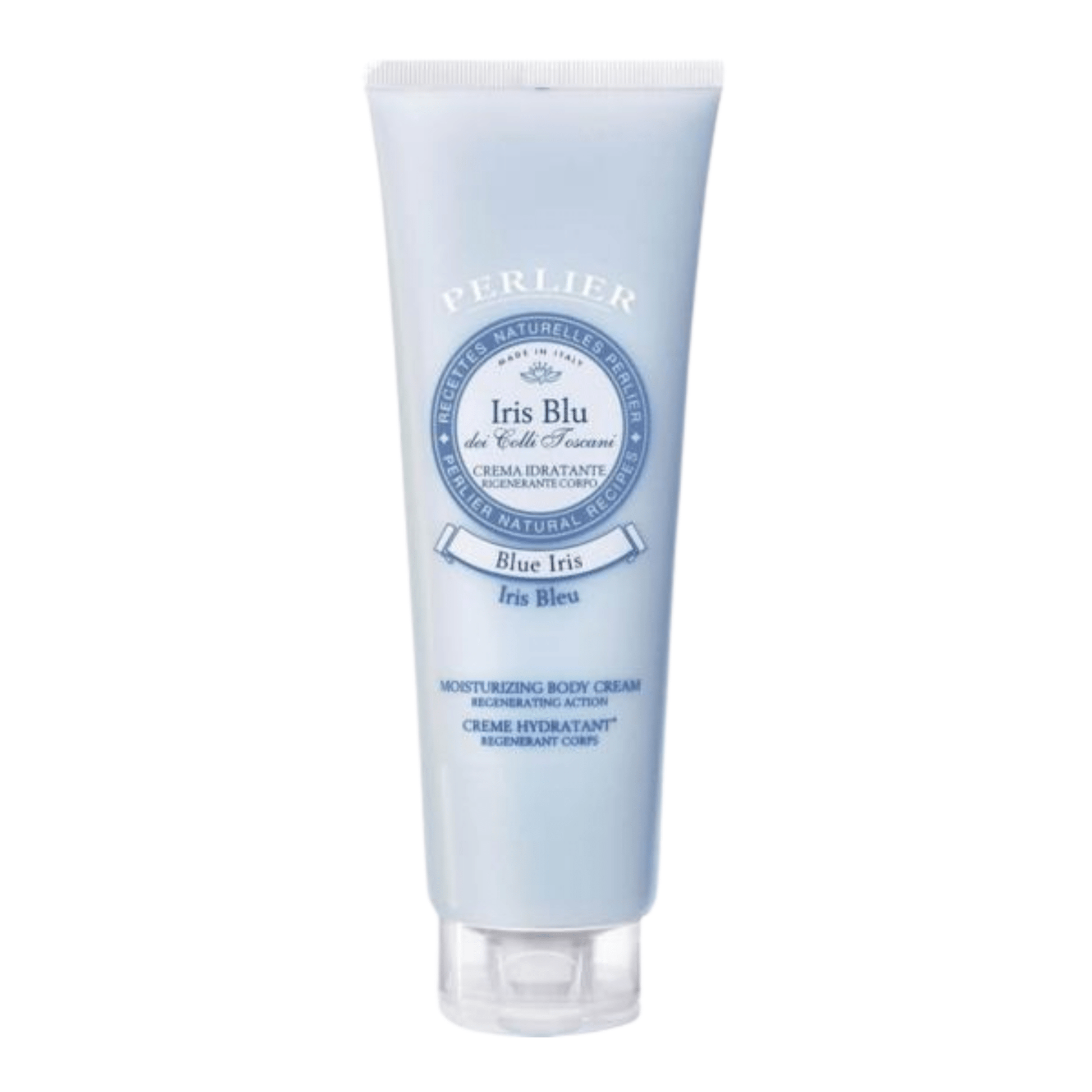 Iris Blu Crema Idratante Rigenerante Corpo 250ml - PERLIER - La Cosmesi