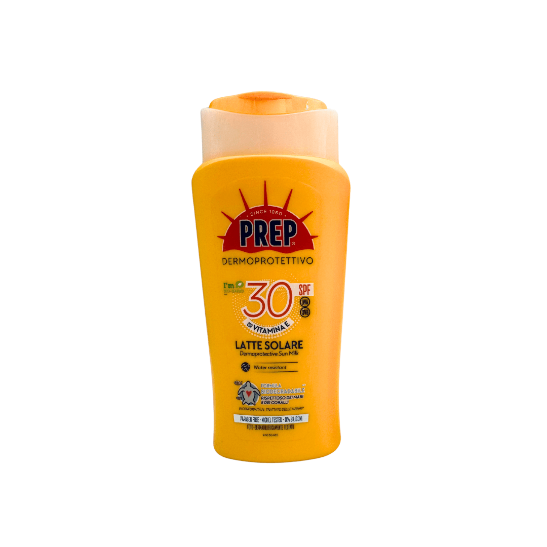 Latte solare SPF 30/50 - Dermoprotettivo 200ml - PREP - La Cosmesi