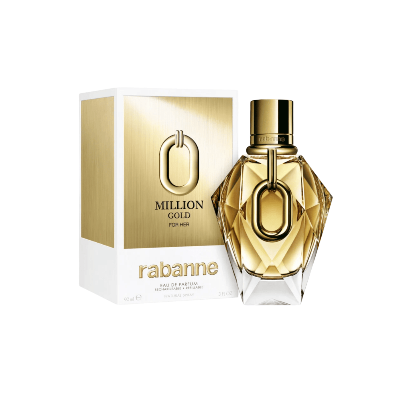 Million Gold For Her Eau de Parfum ricaricabile da donna - RABANNE - La Cosmesi