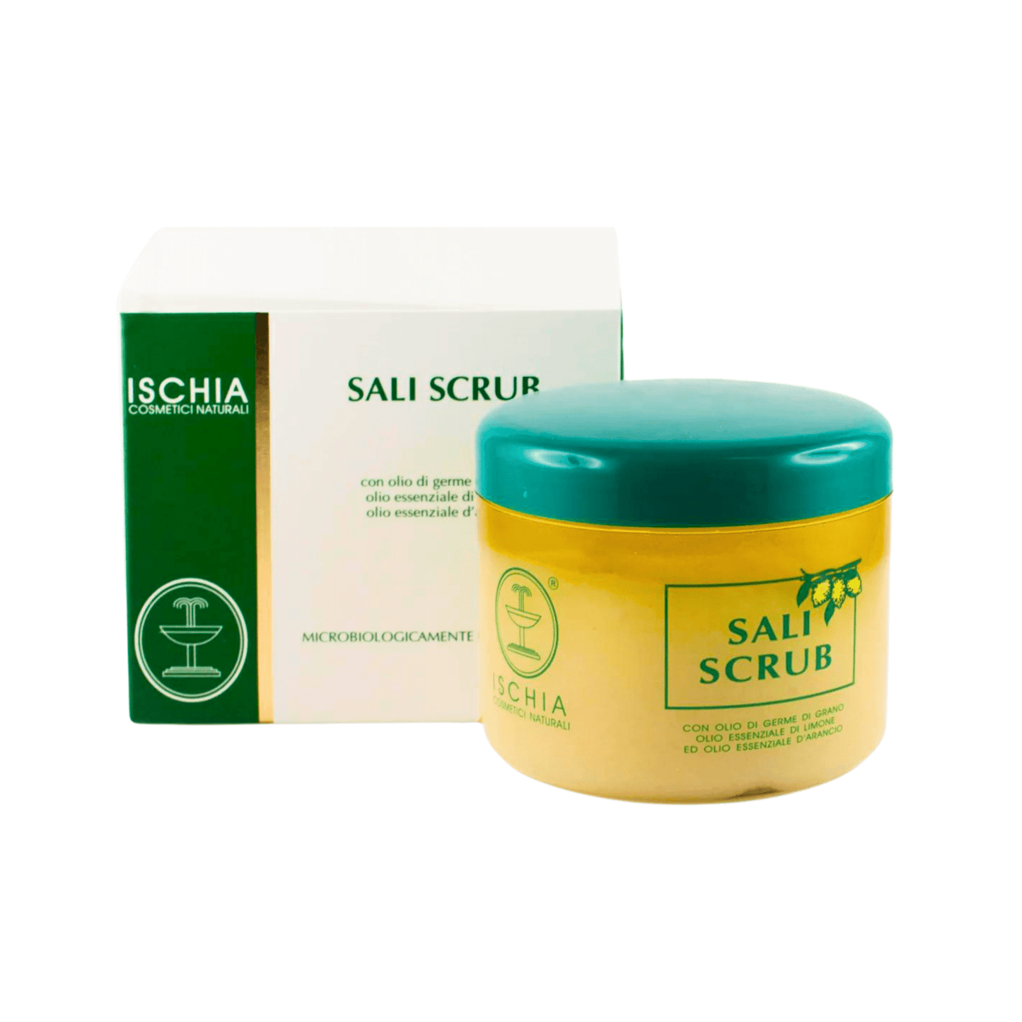 Sali Scrub - vaso peso di 700 gr - ISCHIA - La Cosmesi