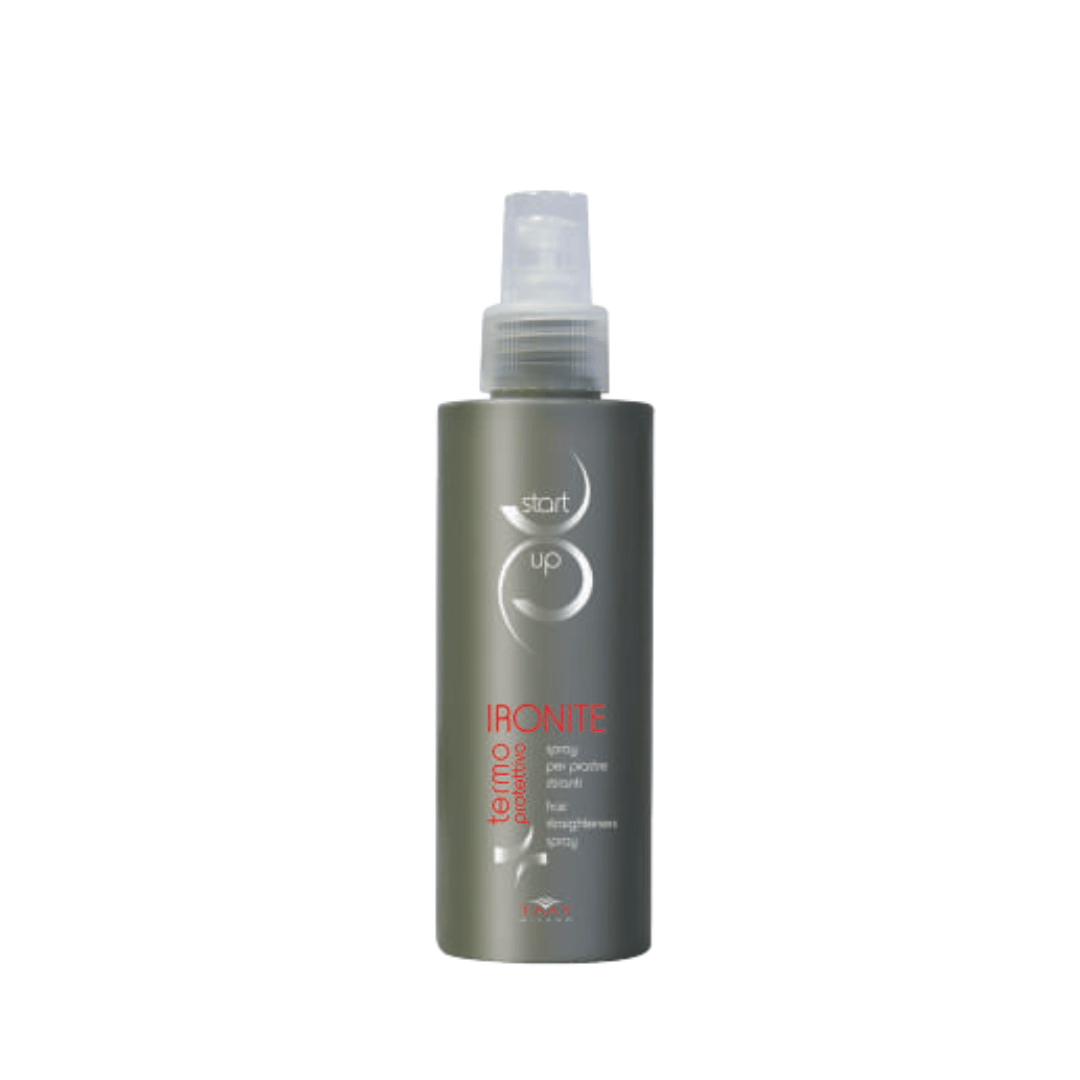 Flacone spray da 150ml. Questo prodotto è pensato per proteggere i capelli dal calore delle piastre e degli strumenti a caldo, garantendo una barriera termo-attiva per mantenere capelli sani e lucenti anche dopo lo styling.