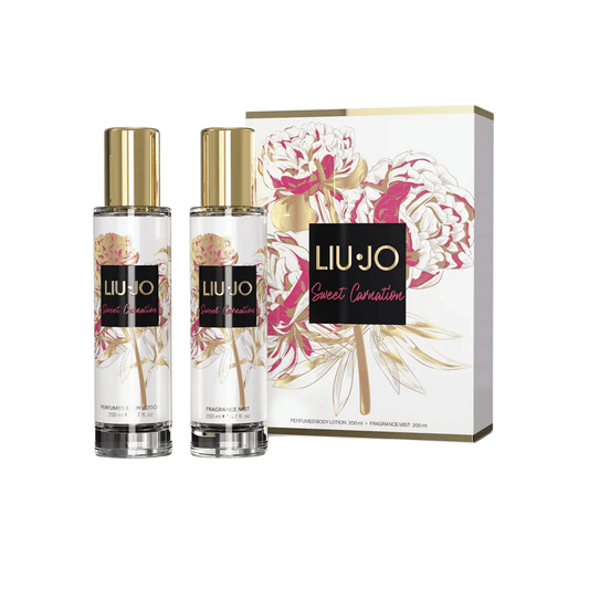 Sweet Carnation Body Mist 200 ml + Body Lotion 200 ml Cofanetto Set - LIU JO - La Cosmesi