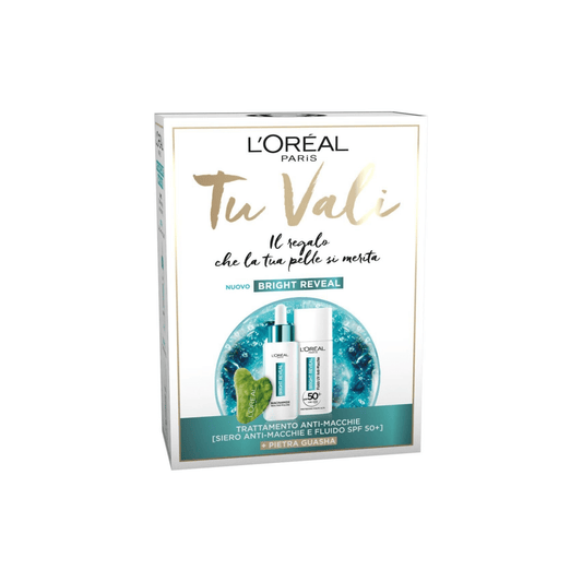 Tu Vali Revitalift Siero Anti - Macchie e Fluido SPF50+ + Pietra Gua Sha - L'ORÈAL PARIS - La Cosmesi